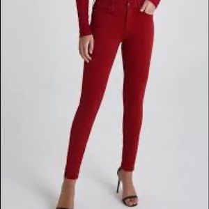 AG womens FARRAH velvet jeans